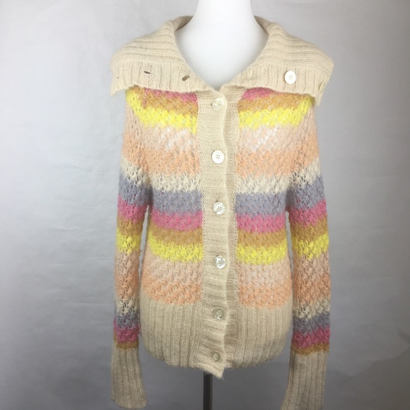 free people rainbow cardigan